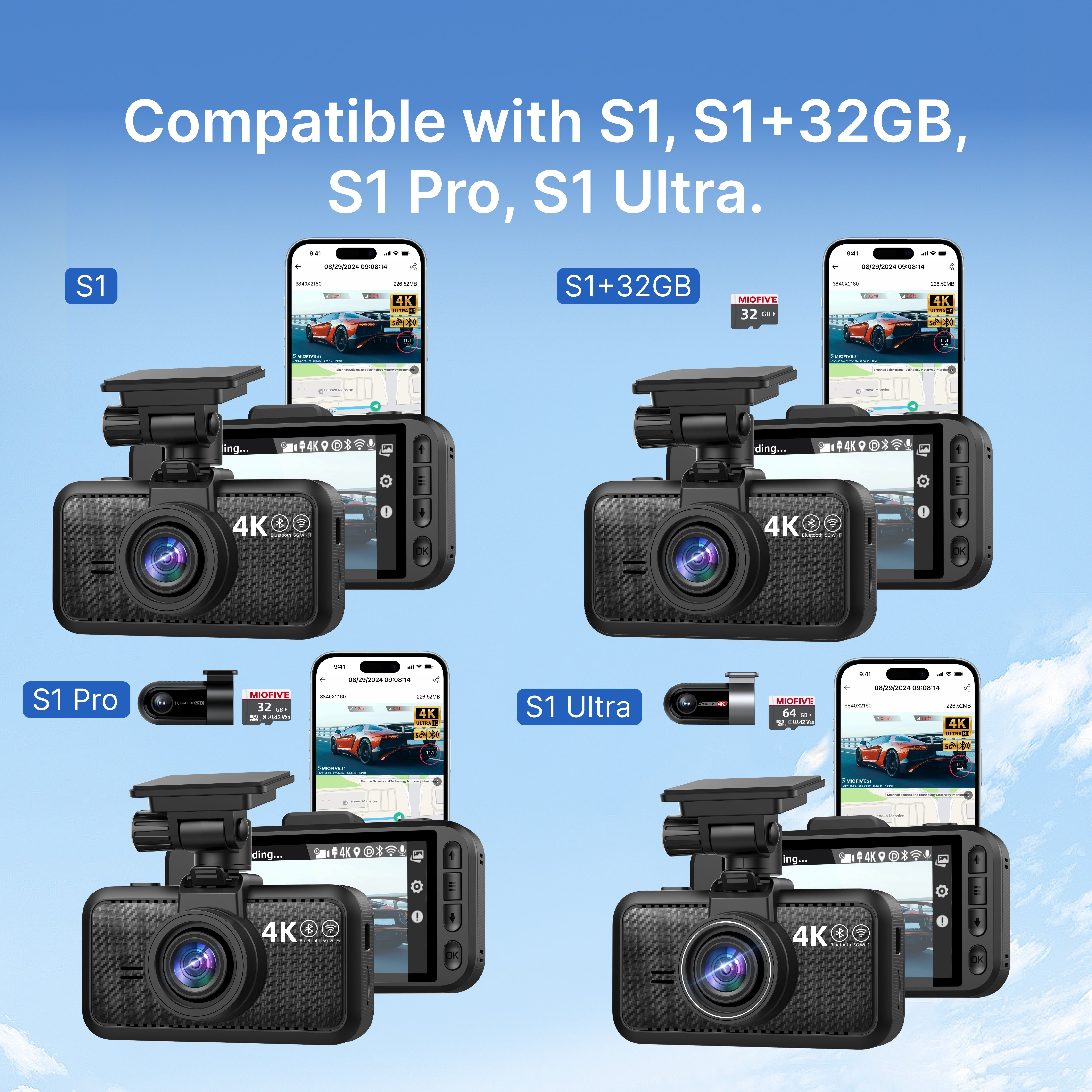 Miofive 34MM CPL Filter, for Miofive S1 Series Dash Cams(UK)