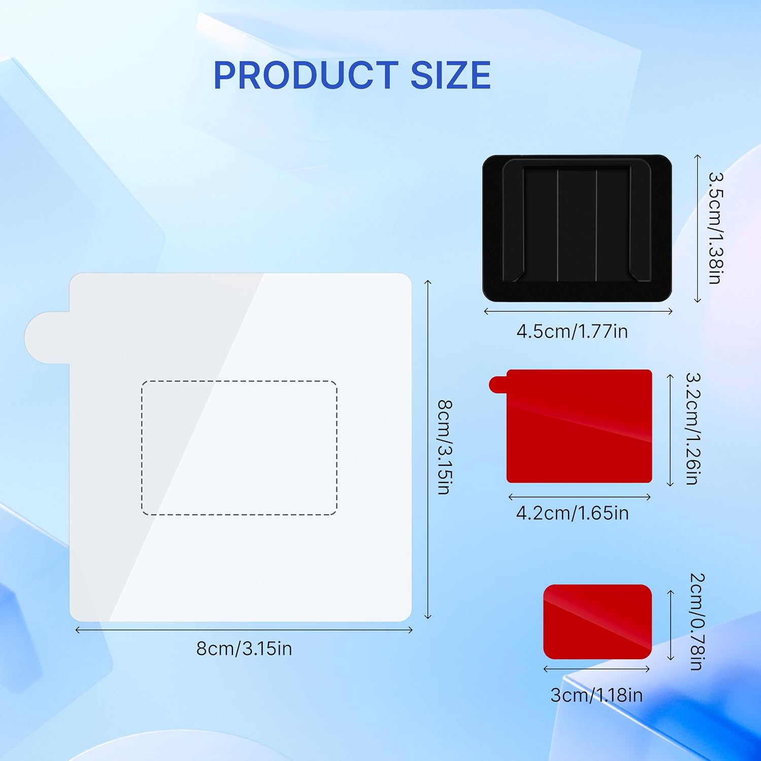 Miofive Car Windshield Double-Sided Adhesive for S1 Series (AU)