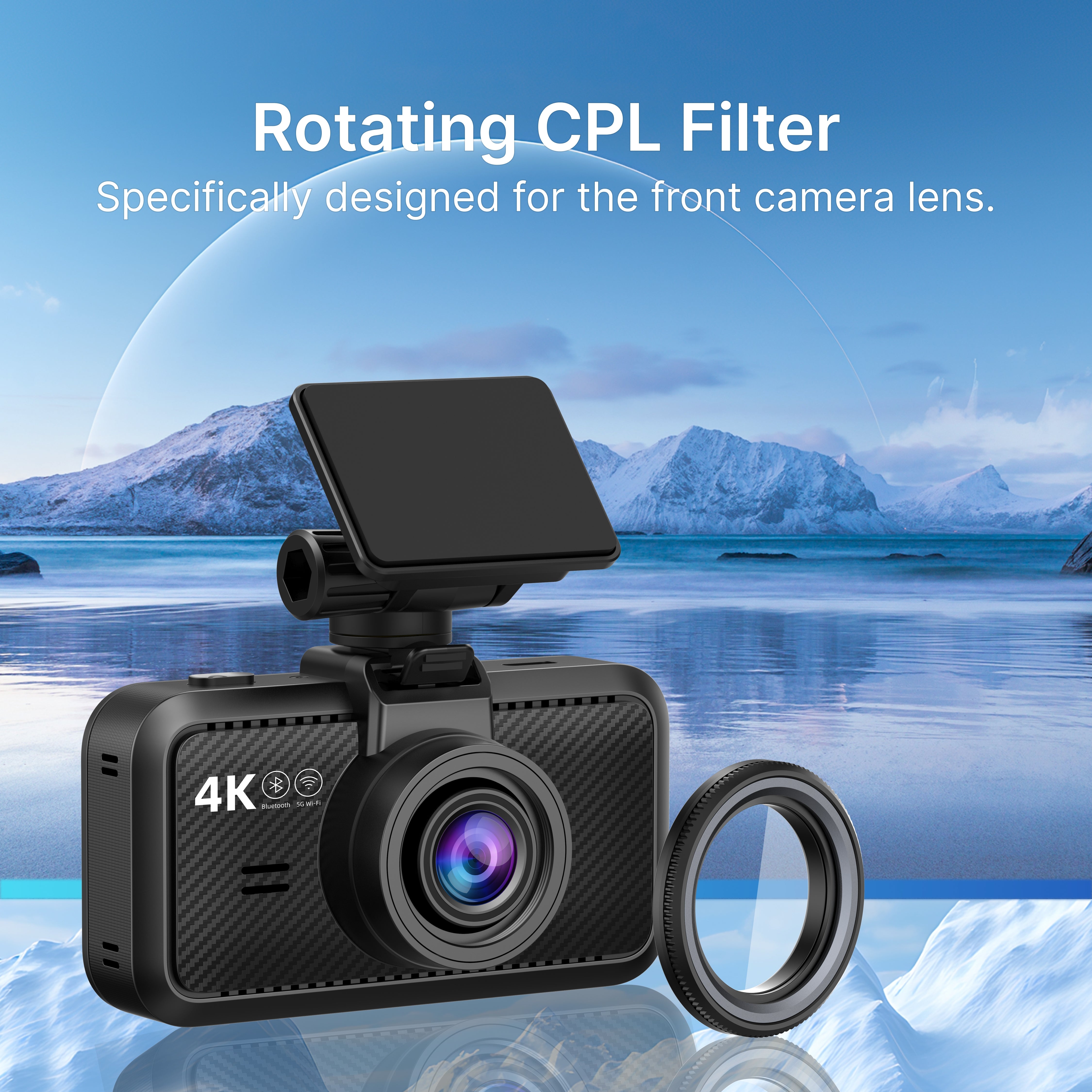 Miofive 34MM CPL Filter, for Miofive S1 Series Dash Cams(IE)