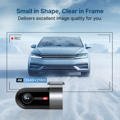 Miofive 4K-Rückkamera für Miofive S1/S1 Pro/S1 Ultra Dashcams (funktioniert nicht mit dem Modell S1 – E)