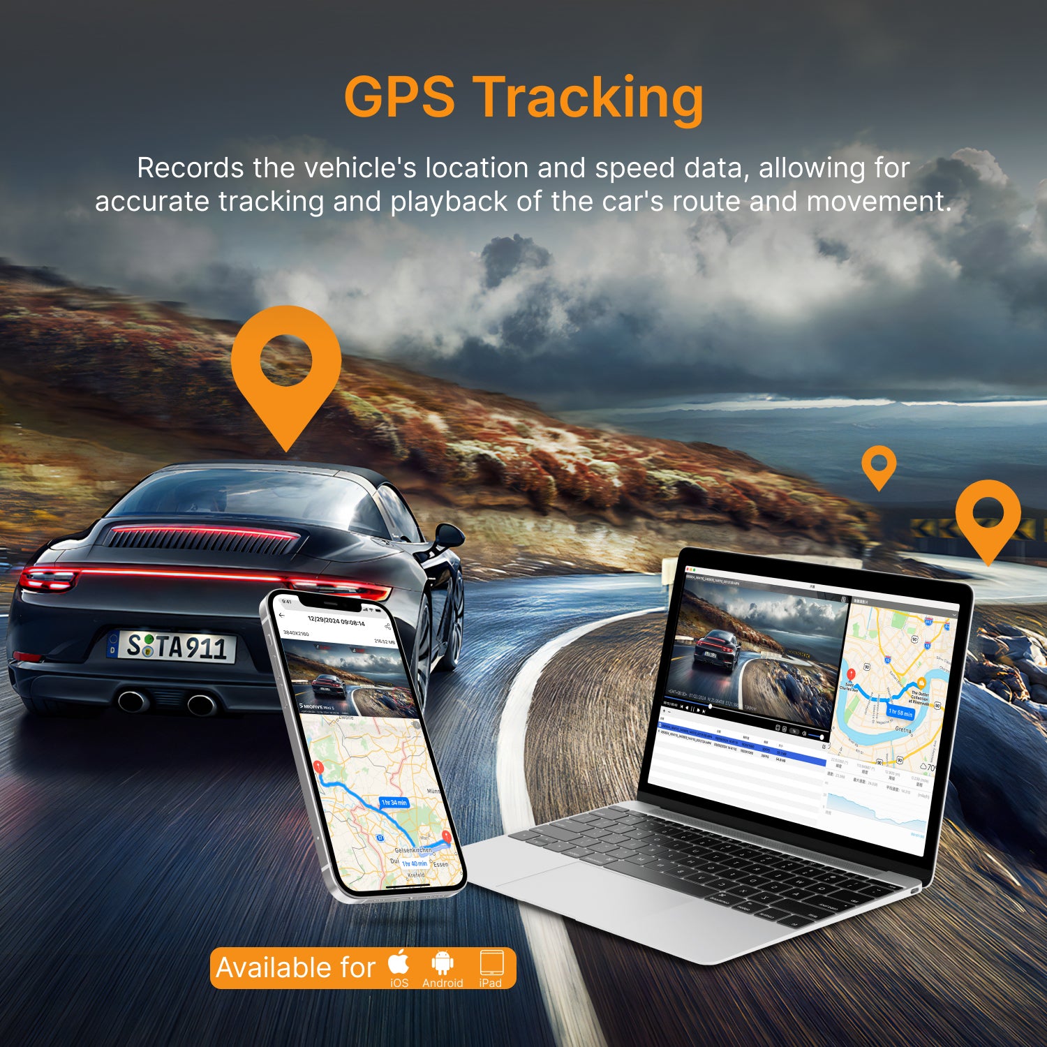 MIOFIVE Dash Cam Mini S 4K UHD Front Car Camera(No SD Card)(UK)