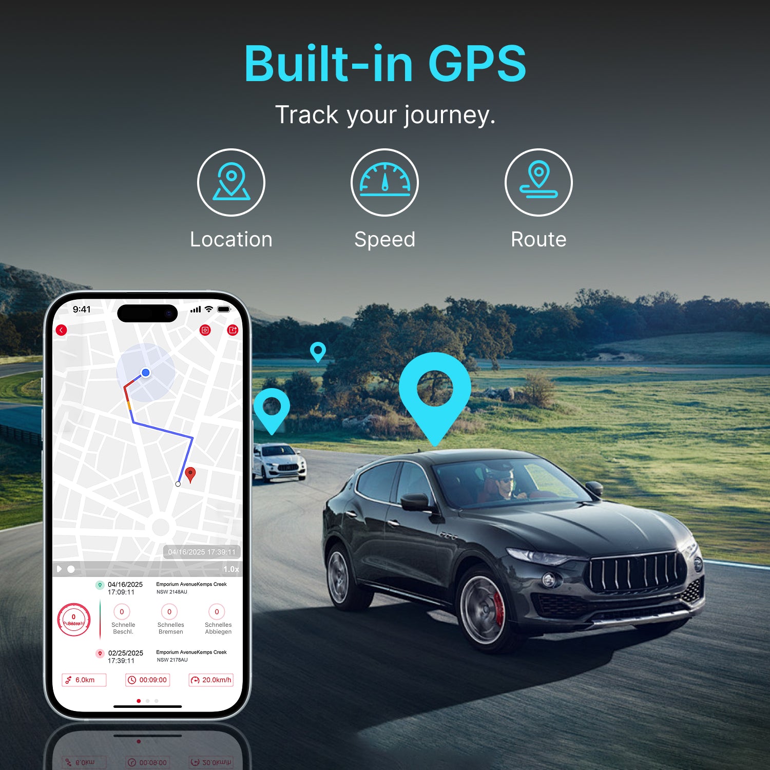 MIOFIVE Dash Cam S1 Ultra 4K+4K UHD Dual Dash Camera(UK)