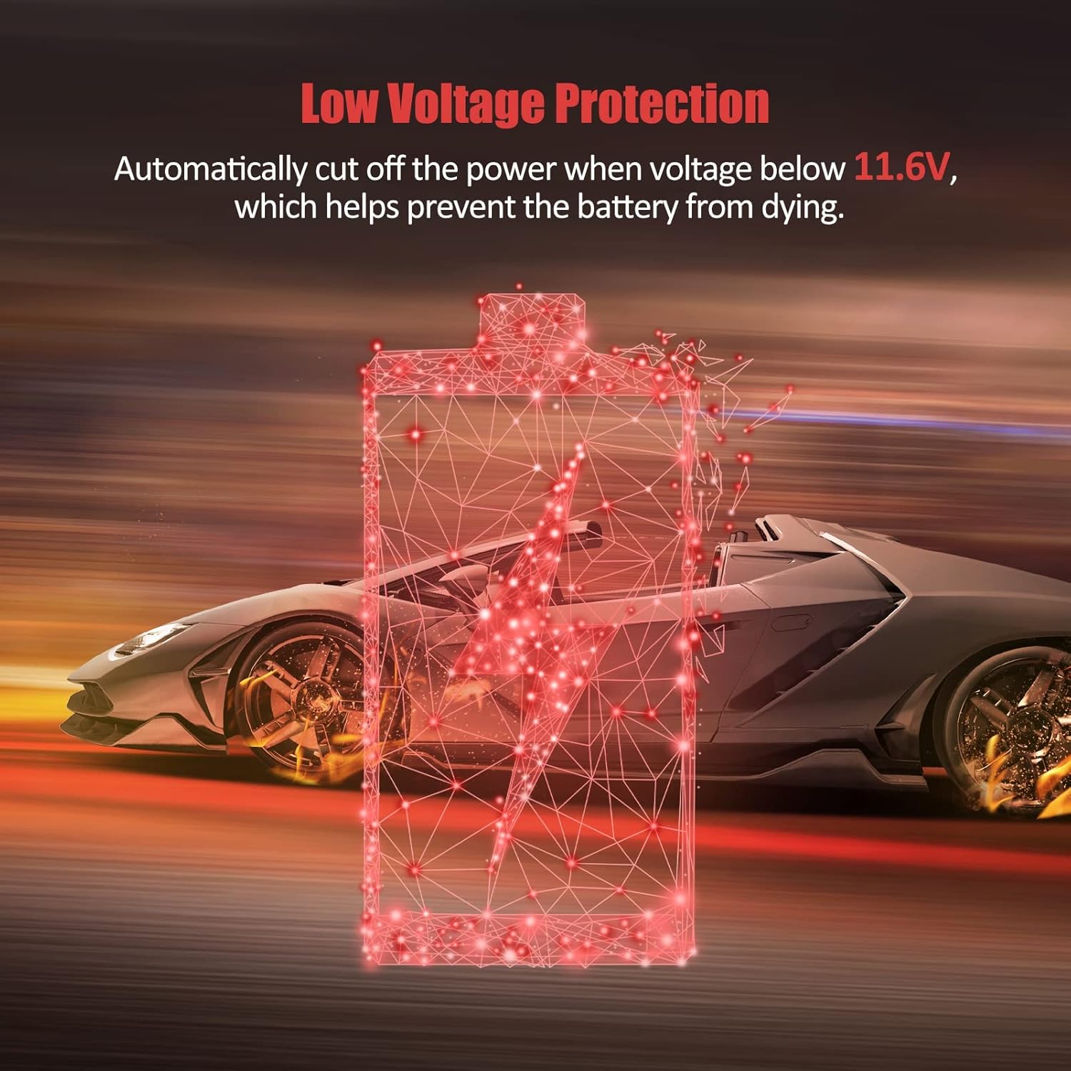 Miofive 11.5ft Micro USB Hardwire Kit for Miofive MF02 Dash Cam (HKW1)(UK)