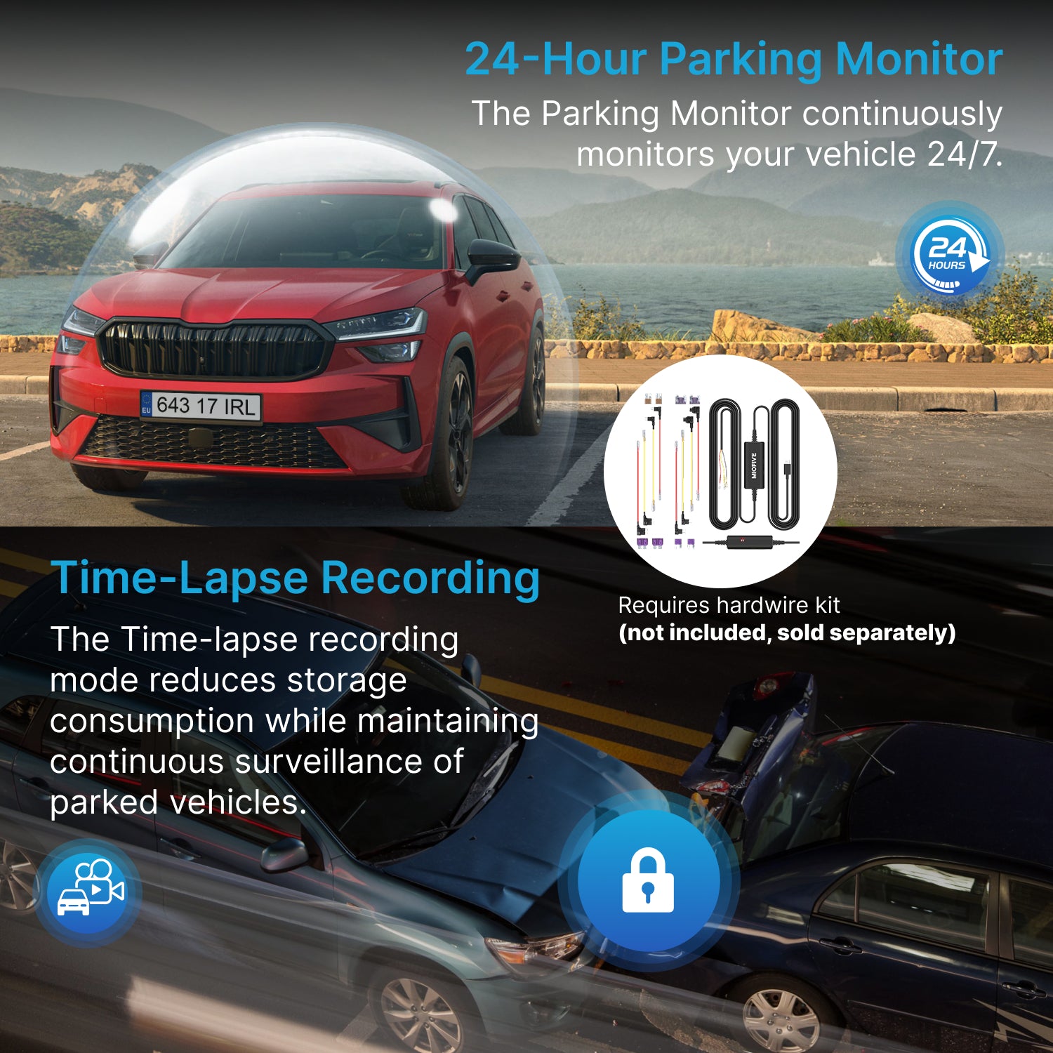 MIOFIVE Dash Cam S1 4K UHD Front Dash Camera(32GB Card Included)(UK)