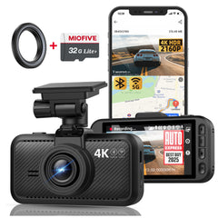 Bundle Miofive S1 4K Dashcam mit 32G + Zirkularer Polarisationsfilter (CPL) (DE)