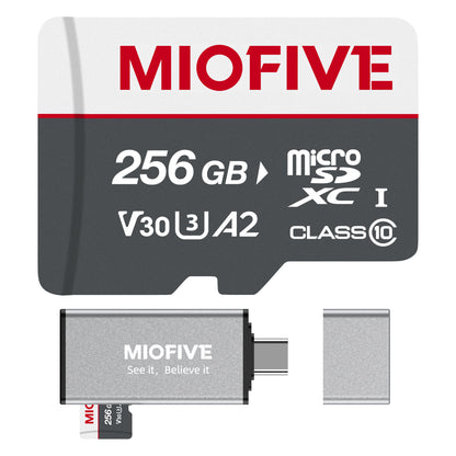 Miofive 256GB microSDXC Memory Card for Miofive S1 Series Dash Cams(CA)