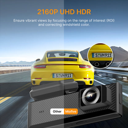 MIOFIVE Dash Cam Mini S 4K UHD Front Car Camera(No SD Card)(UK)