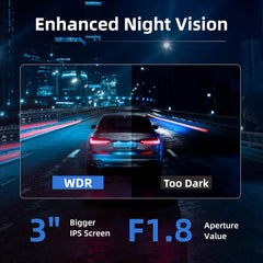 Miofive S1 4K Front Dash Cam,  Ultra HD 3840 × 2160 (AU)