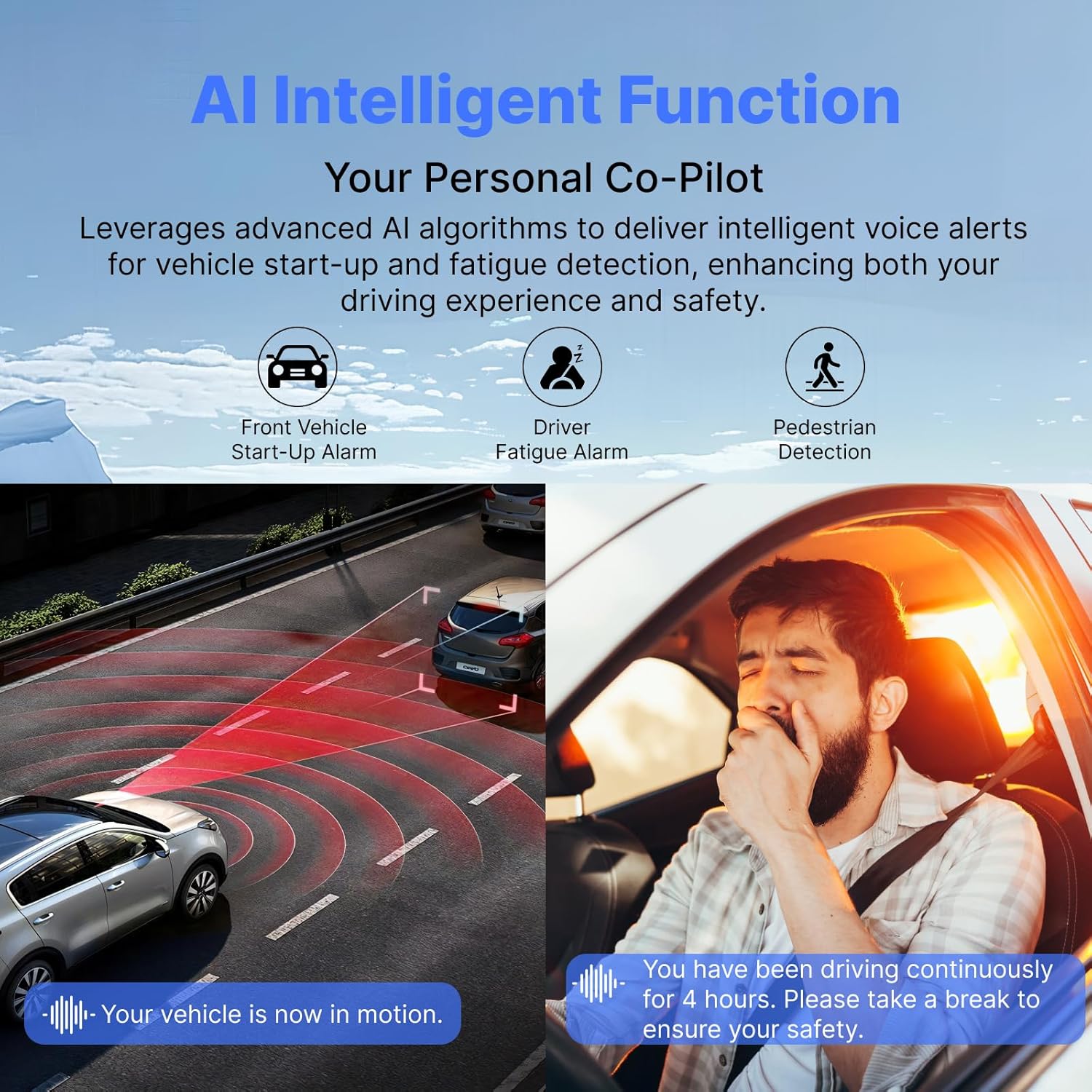 MIOFIVE Dash cam S1 Pro 4K+2K Dual Dash Camera(AU)