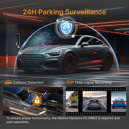 MIOFIVE Dash Cam Mini S 4K UHD Front Car Camera(No SD Card)(UK)