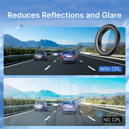 Miofive 34MM CPL Filter, for Miofive S1 Series Dash Cams(UK)