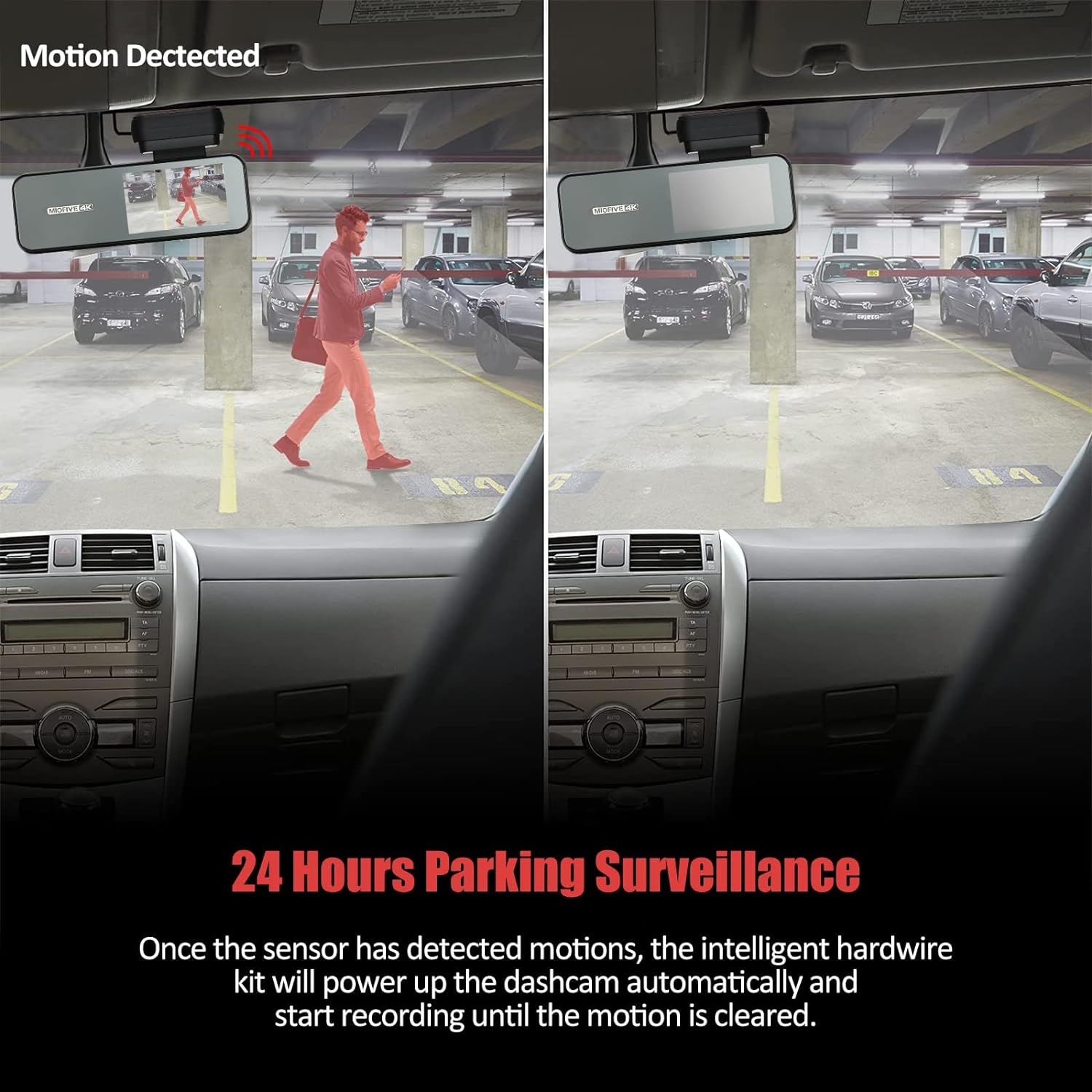 Miofive 11.5ft Micro USB Hardwire Kit for Miofive MF02 Dash Cam (HKW1)(UK)