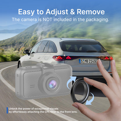 Miofive 34MM CPL Filter, for Miofive S1 Series Dash Cams(IE)
