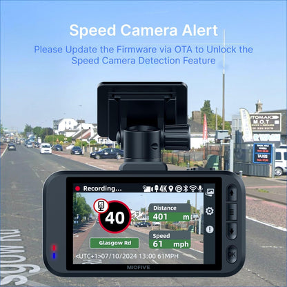 MIOFIVE Dash cam S1 4K UHD Single Dash Camera(32GB SD Card Included)(AU)