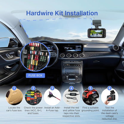 Miofive Dash Cam Hardwire Kit | 11.5ft USB Type-C Port | for Miofive S1 Series Dash Cam (AU)