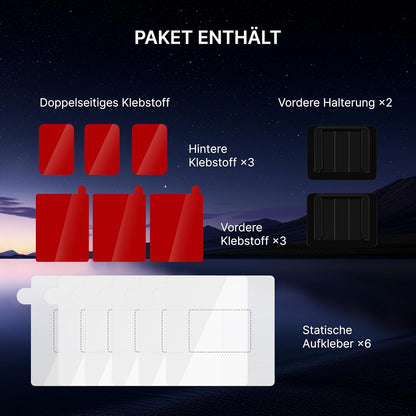 Miofive Auto-Windschutzscheibe Doppelseitiges Klebstoff für die S1-Serie (DE)