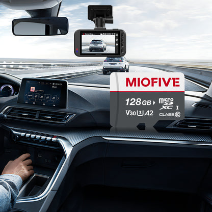 Miofive 128GB microSDXC Memory Card for Miofive S1 & Mini Series Dash Cams