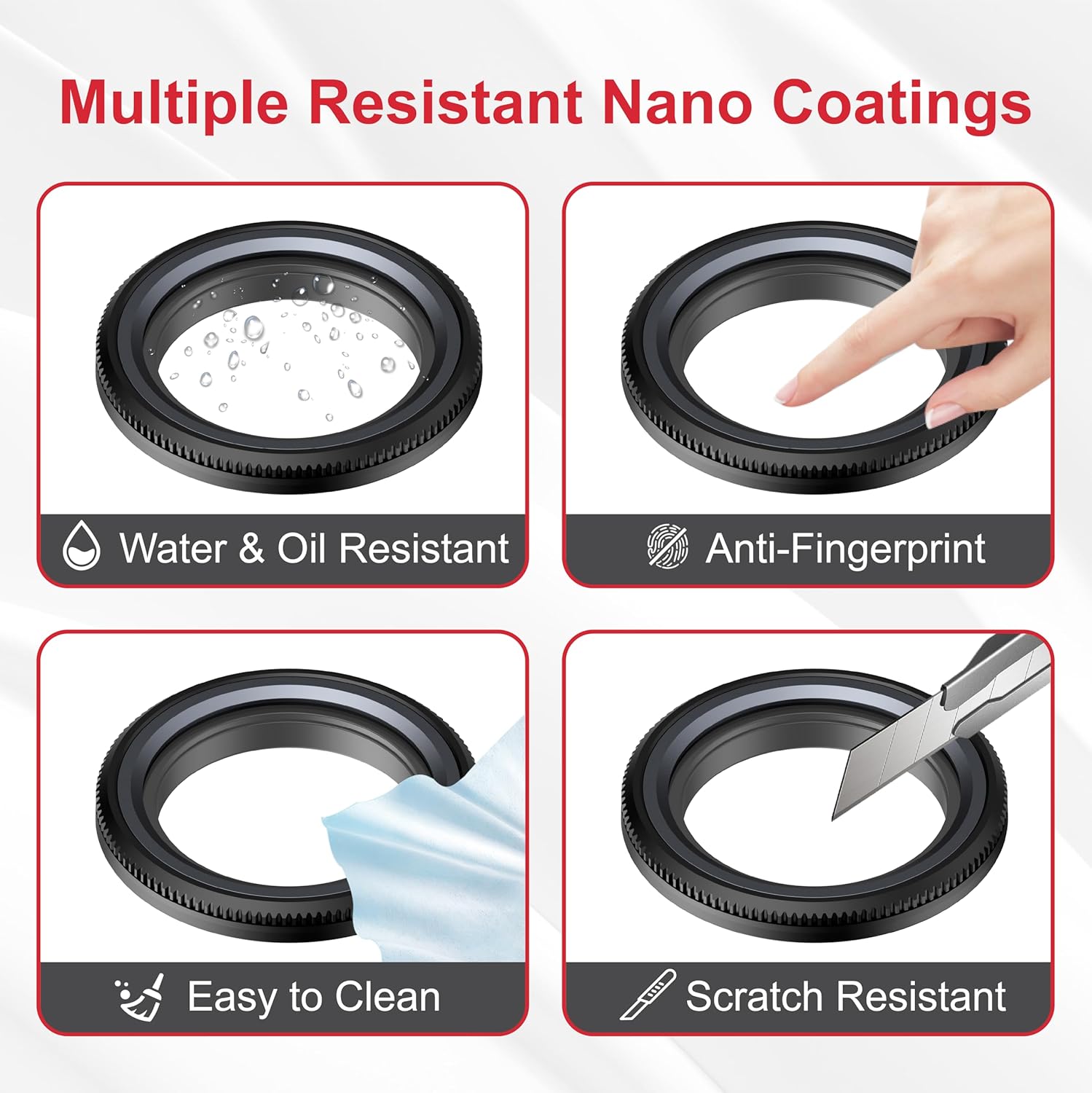 Miofive 34MM CPL Filter, for Miofive S1 Series Dash Cams(CA)