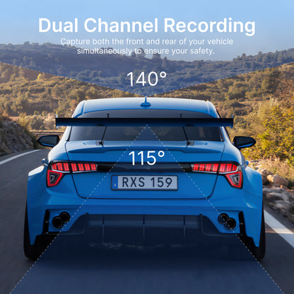MIOFIVE Dash Cam S1 Pro 4K+2K Dual Dash Camera